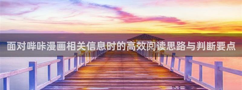 漫画更新：面对哔咔漫画相关信息时的高效阅读思路与判断要点
